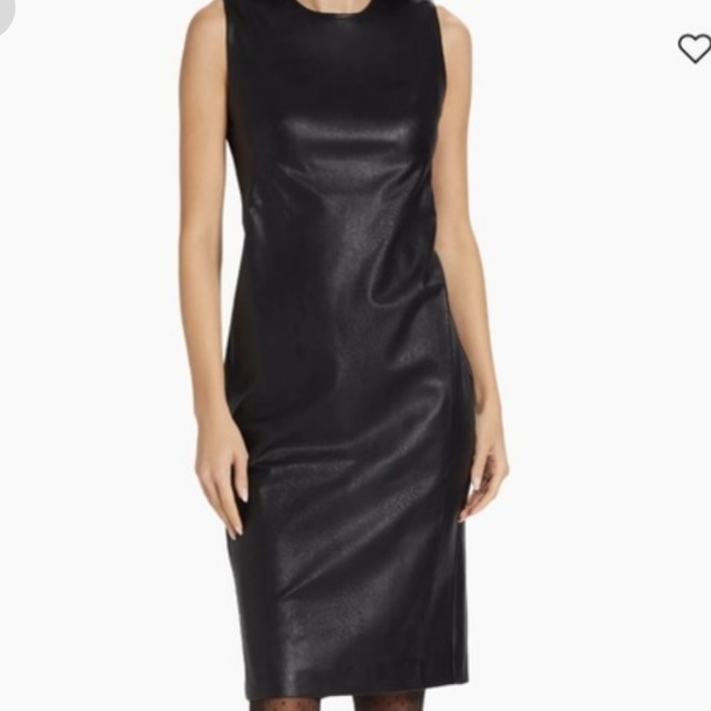 SPANX Black Sheath Mini Dress for Cocktail Nights NWT
